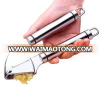 WB-TG304-GP02 OEM Kitchen Tool stainless steel 304 High capacity garlic press with Drawing polishing process