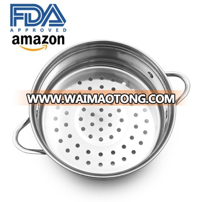 Mini Overlap Stainless Steel pot steamer basket