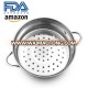 Mini Overlap Stainless Steel pot steamer basket